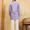 373_4 Luxury Lavender Embroidered Designer Kurta Set For Special Occasion