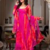 5916PINK_2.jpg Exotic Rangoli Georgette Suit Set