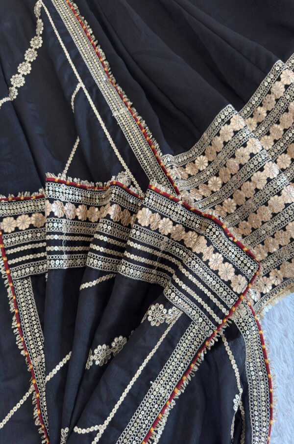 DN-569BLACK_3.jpg Black Color Gotta Work Anarkali Suit