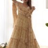 IMG_9973.jpg Stunning Multi-Color Heavy Soft Fox Georgette Zigzag Print Anarkali