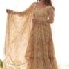 IMG_9977.jpg Stunning Multi-Color Heavy Soft Fox Georgette Zigzag Print Anarkali