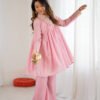 JF-025_1.jpg Blush Pink Designer Co-Ord Set