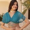 KA-5032TURKISH_2.jpg Luxurious Turkish Russian Silk with Digital Print Lehenga with Designer Blouse
