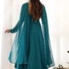 KB-264RAMA_2_19e01c11-c3b1-42fc-b4f7-aa32a6f7fe26.jpg Alluring Rama Lehriya Anarkali Suit Sophisticated Charm