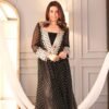 LG-1944_5.jpg Black Bandhani Print Mirror Work Cord Set