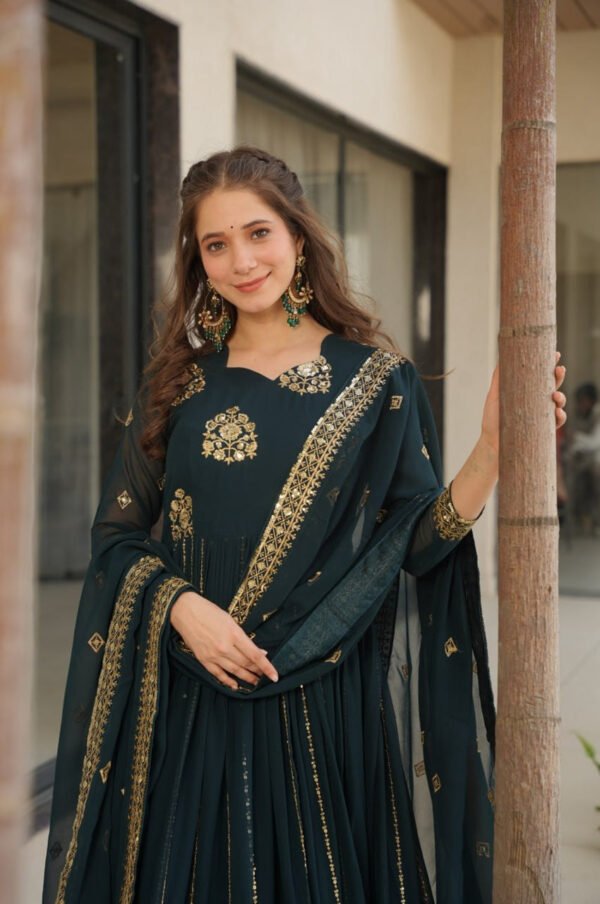 LW-9262_6.jpg Rama Color Festival Special Gown Set