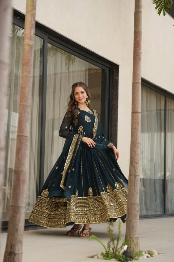 LW-9262_8.jpg Rama Color Festival Special Gown Set