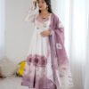 NKB-60ONION_4.jpg Onion Color Organza Silk Anarkali Suit with Dupatta