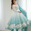 NKB-61AQUABLUE_3.jpg Aqua Blue Festival Special Anarkali Suit Set
