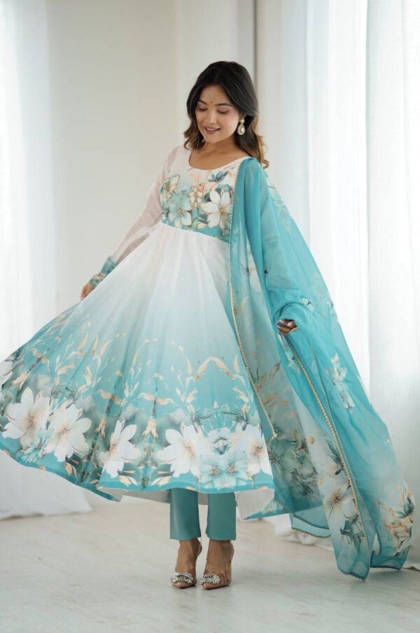 NKB-61AQUABLUE_4.jpg Aqua Blue Festival Special Anarkali Suit Set
