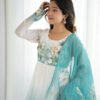 NKB-61AQUABLUE_5.jpg Aqua Blue Festival Special Anarkali Suit Set