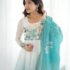 NKB-61AQUABLUE_6.jpg Aqua Blue Festival Special Anarkali Suit Set