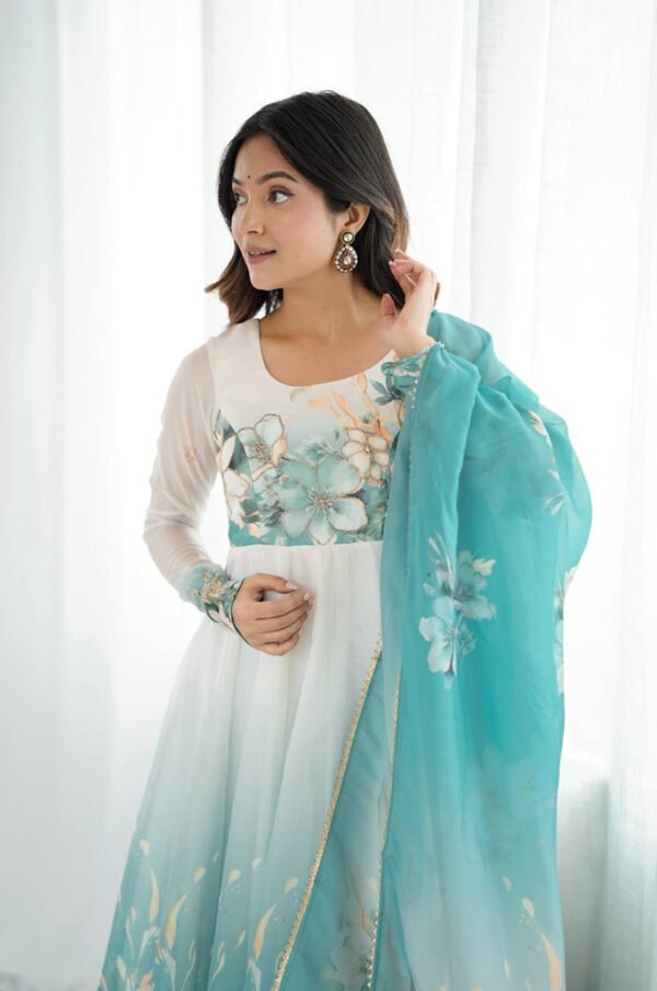 NKB-61AQUABLUE_6.jpg Aqua Blue Festival Special Anarkali Suit Set