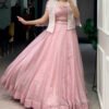 NNK1119_7.jpg Premium Tender Pink Allnen Crush Lehenga Set with 5 Meter Flair