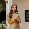 RR-42GOLD_1.jpg Banarasi Viscose Co-Ord Set – Elegant Ethnic Fusion