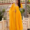 RTC-5935_1.jpg Mustard Yellow Hand-Worked Premium Anarkali Set
