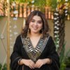 RTC-5942_1.jpg Black Shishmahal Cosmos Silk Palazzo Suit