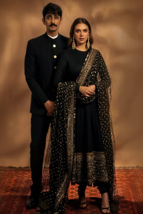 S3D-162BLACK_1.jpg Aditi Rao Inspired Georgette Anarkali Suit