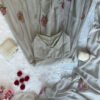SCnx1193_2.jpg Dusty Brown Faux Georgette Handpainted Anarkali Suit