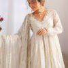 SRK-5300_2.jpg Gold White Designer Sharara Suit Set