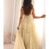 Daisy White Cosmos Anarkali Gown Set