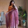 SSC-689_1.jpg Carnival Pink Heavy Anarkali Suit Set