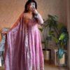 SSC-689_3.jpg Carnival Pink Heavy Anarkali Suit Set