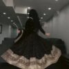 TD-168black_2.jpg Black Sequins Work Suratikart Anarkali Suit Set