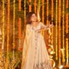 Off-White Wedding Special Palazzo Suit Set
