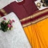 Untitled2_1.jpg Orange Color Zip & Go Saree