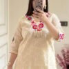 ZSR-3137_1.jpg Festival Special Off White Khadi Cotton Co-Ord Set